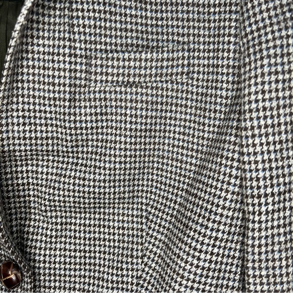 J. Crew Schoolboy Brown Houndstooth Wool Blazer - Picture 5 of 10